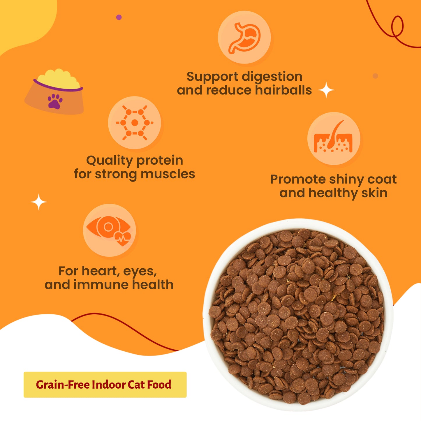 JUNGLE CALLING Grain-Free Indoor Cat Food