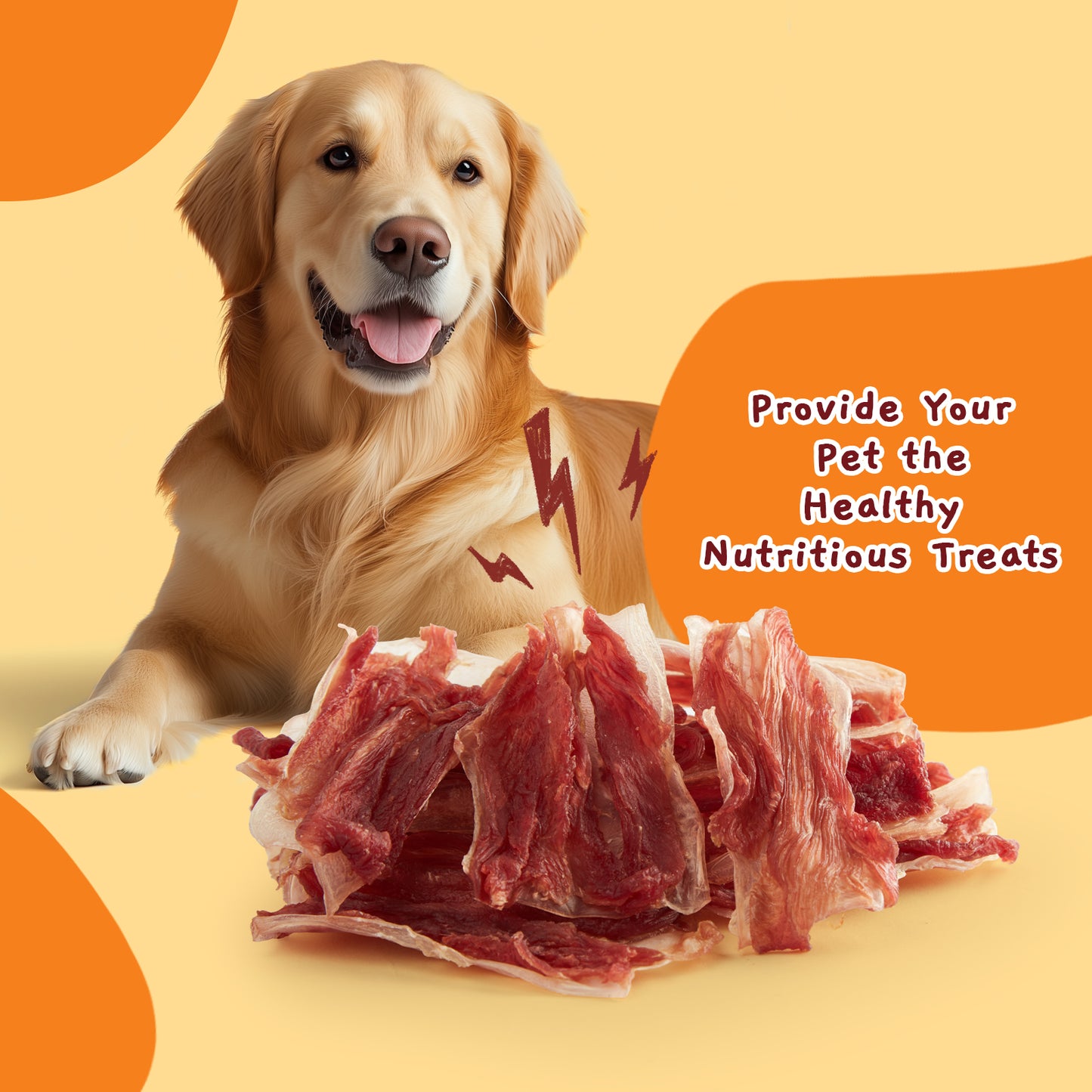 Duck Wrapped Duck Cartilage, Rawhide Free Dog Snacks,Healthy, Easily Digestible, and High Protein