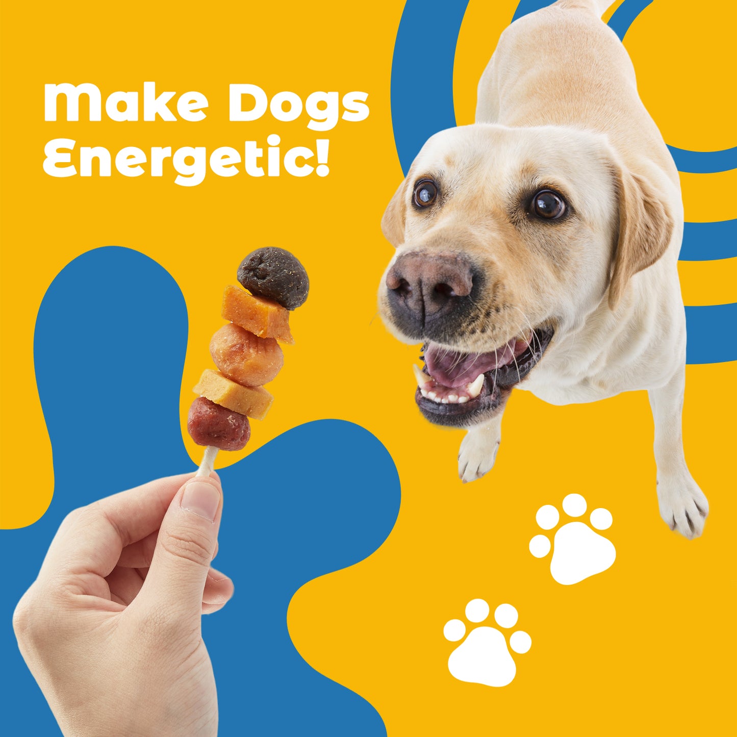 Jungle Calling Dog Treats, Snacks BBQ Kabobs, Chicken,Duck, Beef, Sweet Potato & Pumpkin,Rawhide Sticks 12 oz