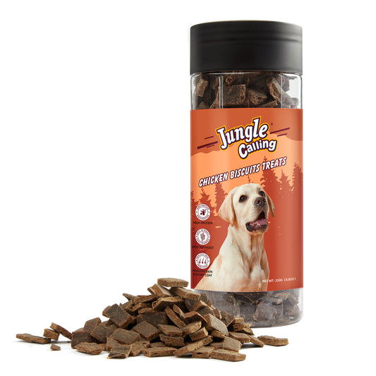 Dog Treats,Real Chicken Biscuits Training Treats for Dogs, High Protein Grain-Free