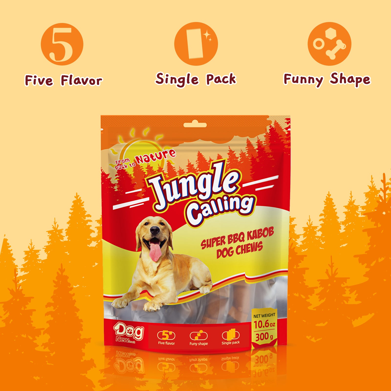 All products Dog treats and pets supplies Jungle Calling