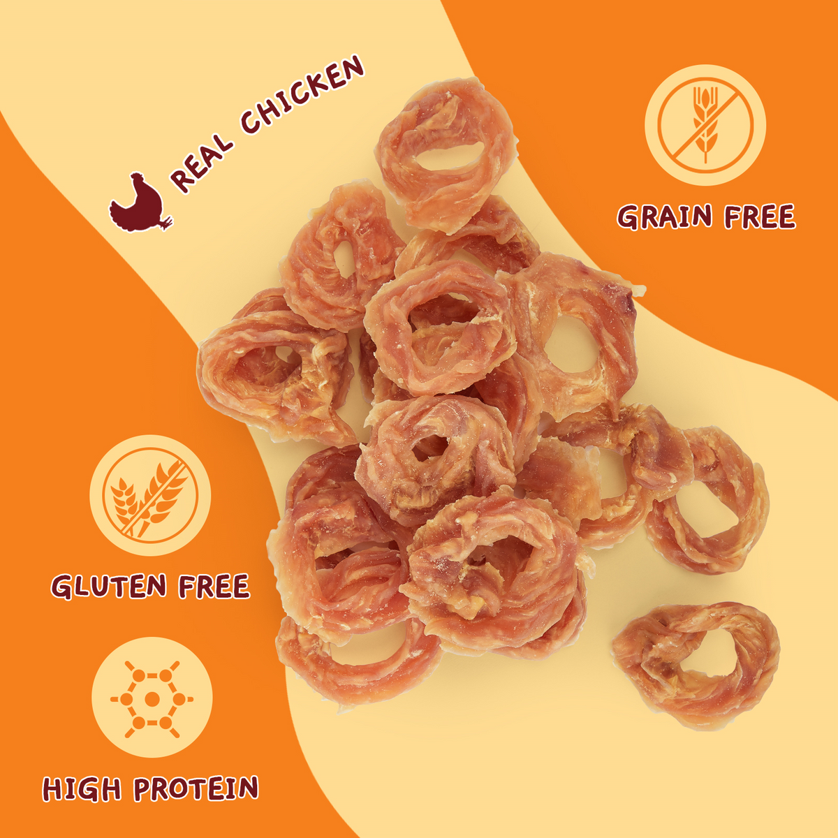 [DETAIL] Chicken jerky rings