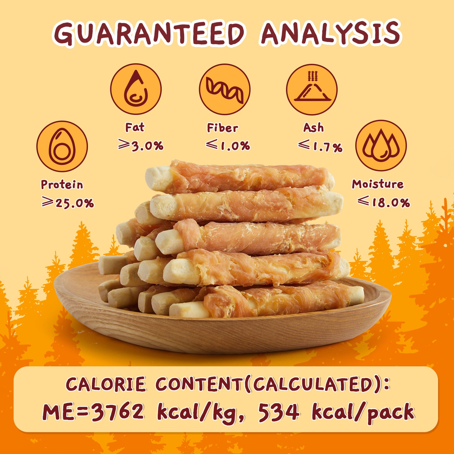 Jungle Calling Dog Treats Variety Pack | Multi-Flavor Meat Kabobs (4.2 oz) + Chicken Wrapped Biscuits (5 oz) | Training Rewards
