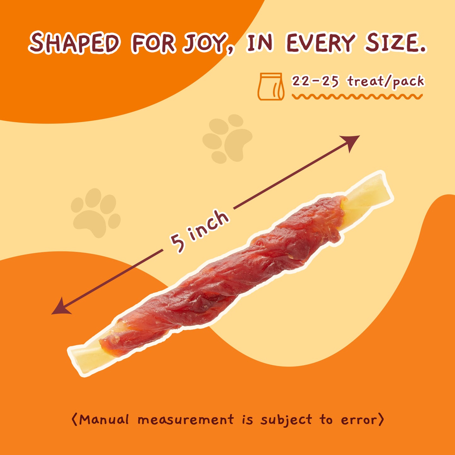 Jungle Calling Rawhide-Free Duck Wrapped Cod Sticks Dog Treats