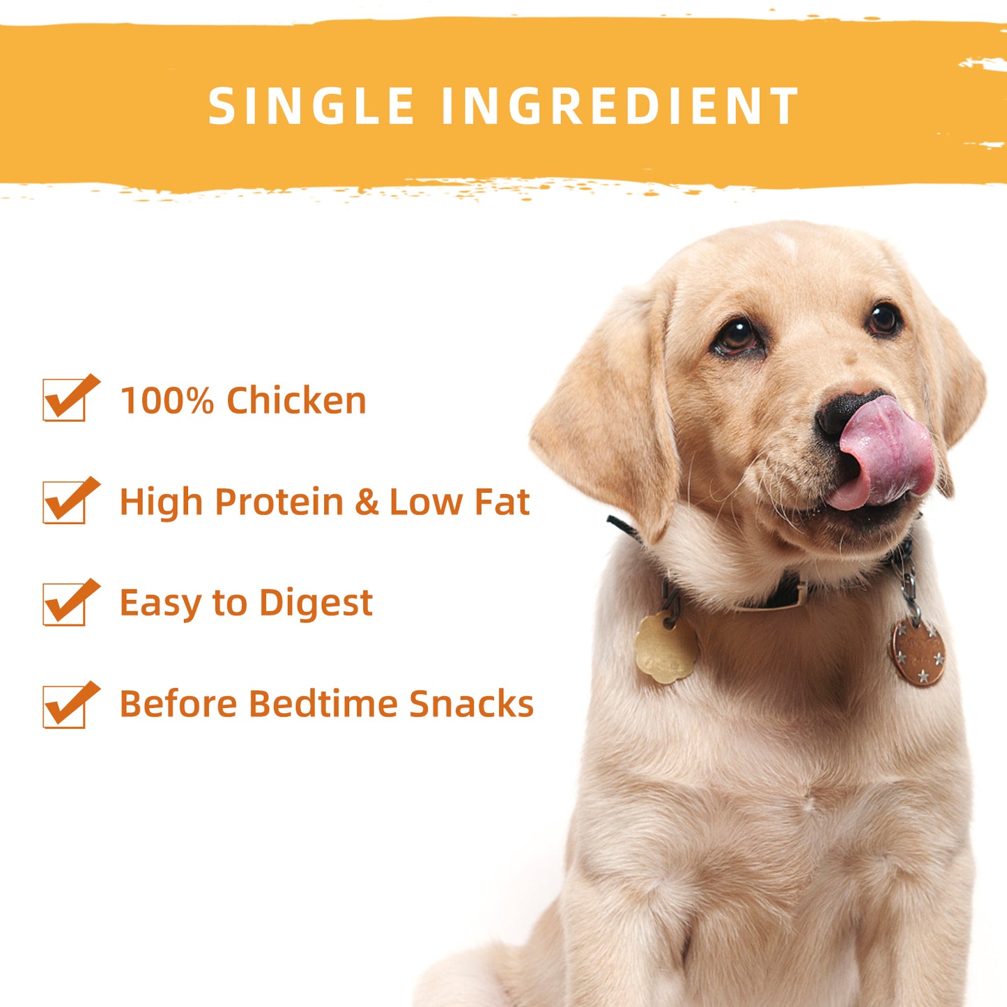 Chicken Chips for Dogs, All Natural Chips Jerky Dog Treats, Single Ingredient Dog Snacks, 6 oz Visit the Jungle Calling Store