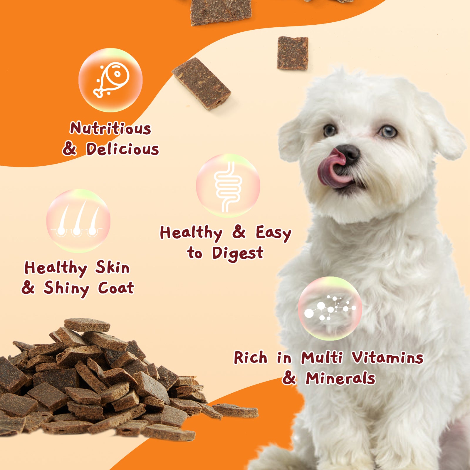 Dog Treats Real Chicken Biscuits Training Treats for Dogs High Protei Dog treats and pets supplies Jungle Calling