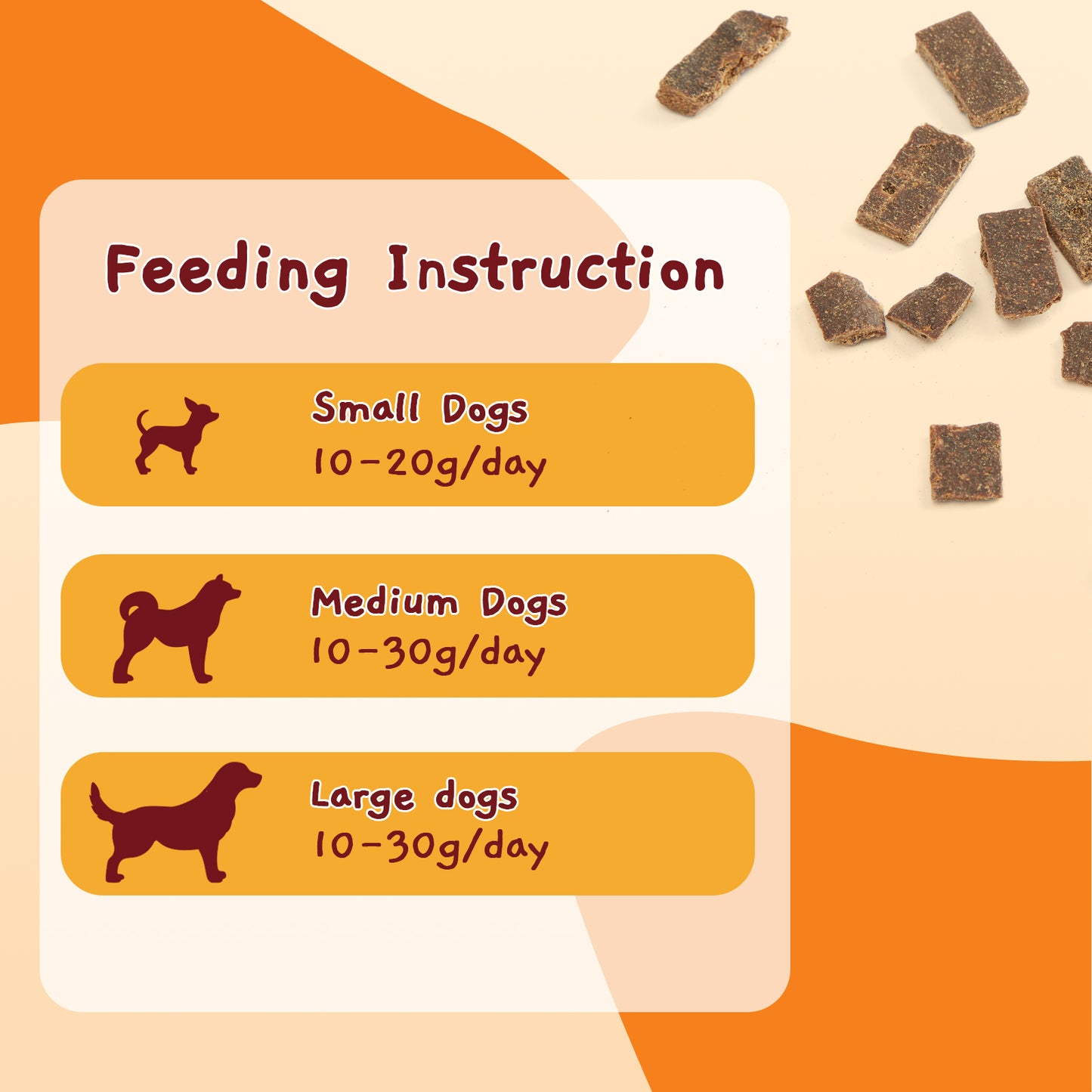 Dog Treats,Real Chicken Biscuits Training Treats for Dogs, High Protein Grain-Free