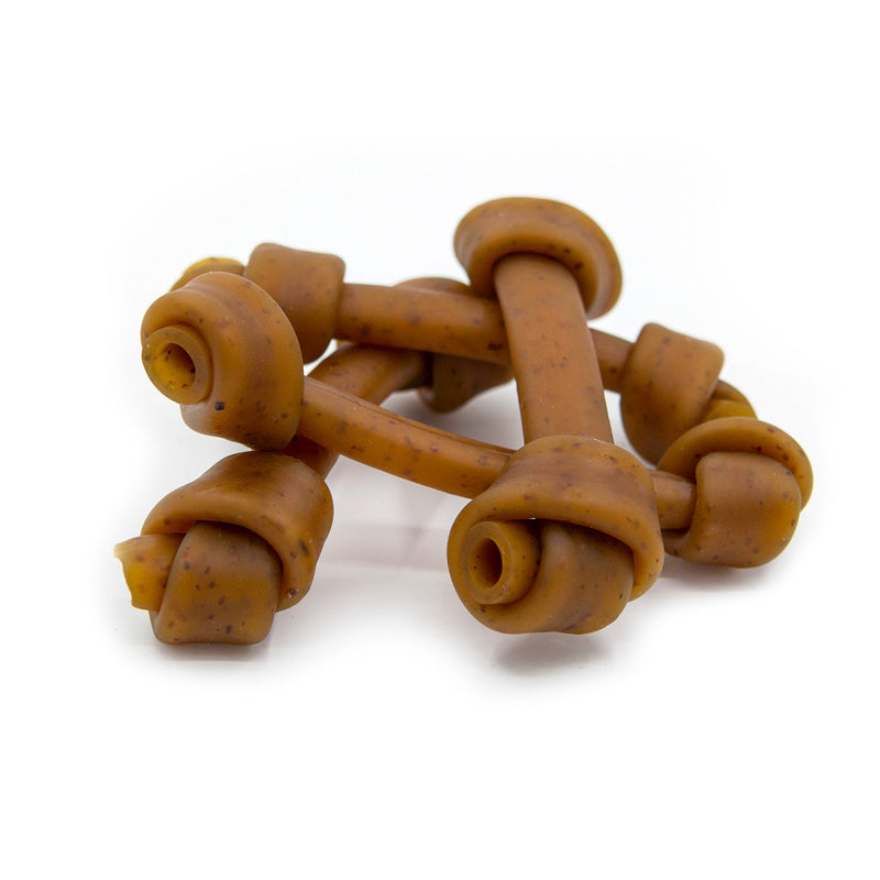 Rawhide-Free Peanut Butter Dog Bones,6.5 Inch,10.6oz