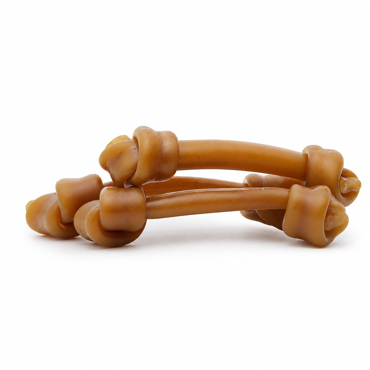 Jungle Calling Rawhide Free 6.5'' Peanut Butter Bones Dog Treats,Dog Chews for Dogs, 3 Count