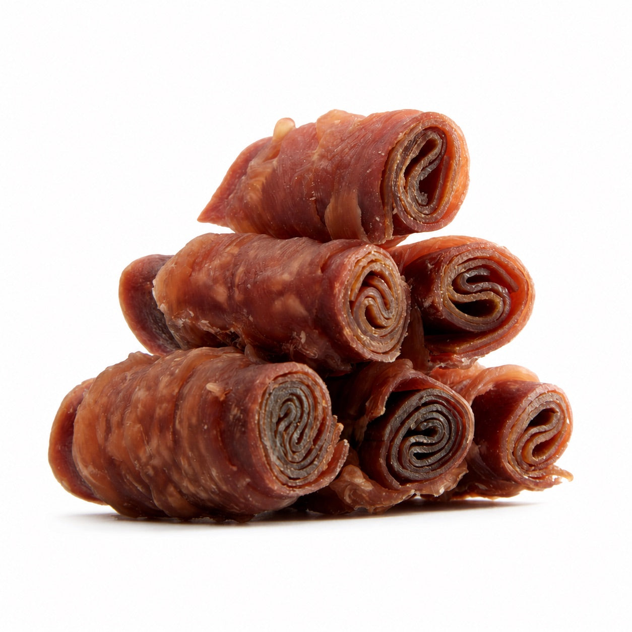 Jungle Calling Triple Flavor Rolls Dog Treats,Real Chicken Duck Beef Meat, Rawhide Free Dog Snacks, 9.5 OZ