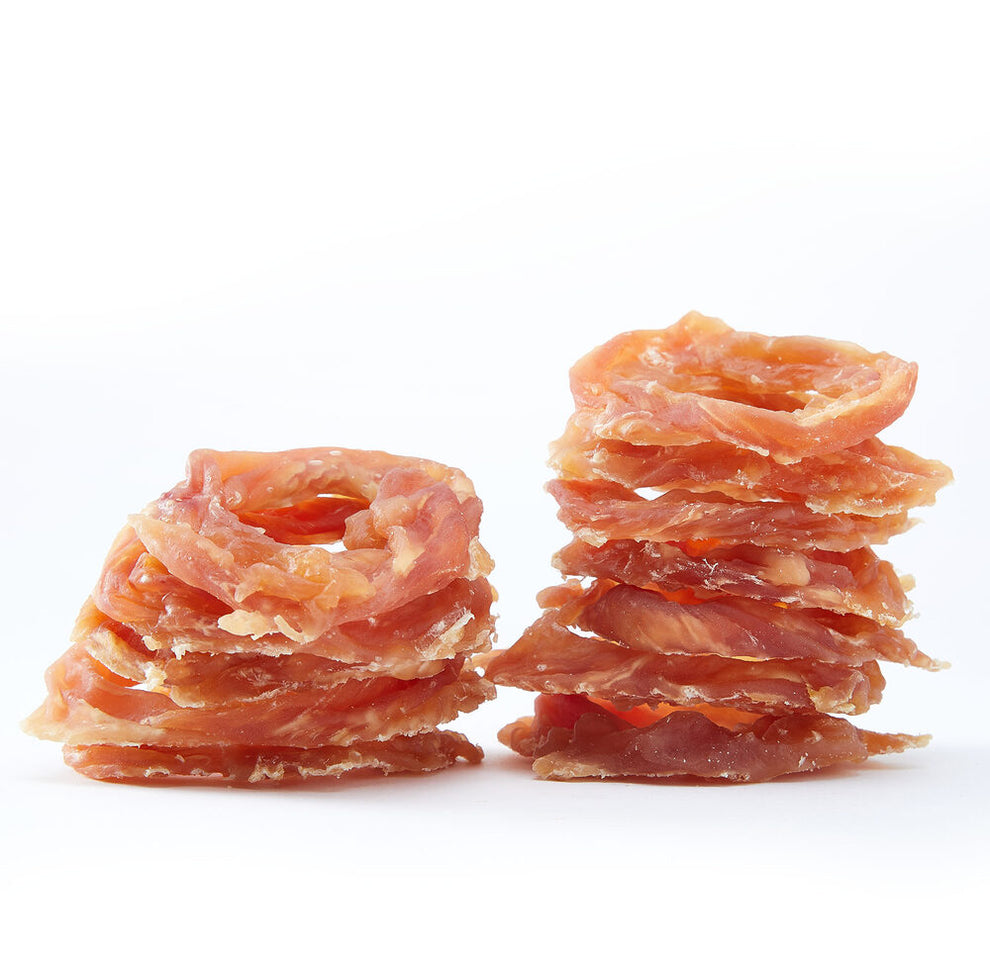 Jungle Calling Chicken Jerky Rings with Glucosamine, Hip and Joint Support