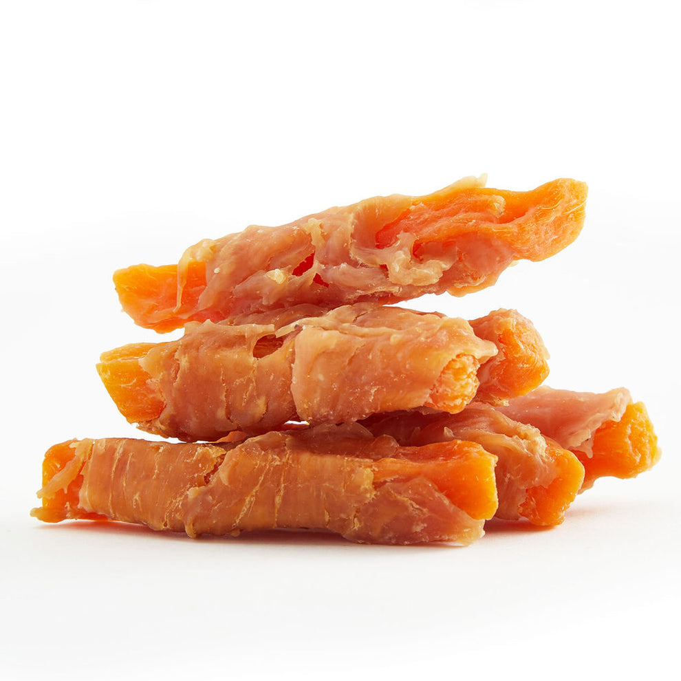 Jungle Calling Chicken & Sweet Potato Treats, Fiber-Rich, Digestible Chews